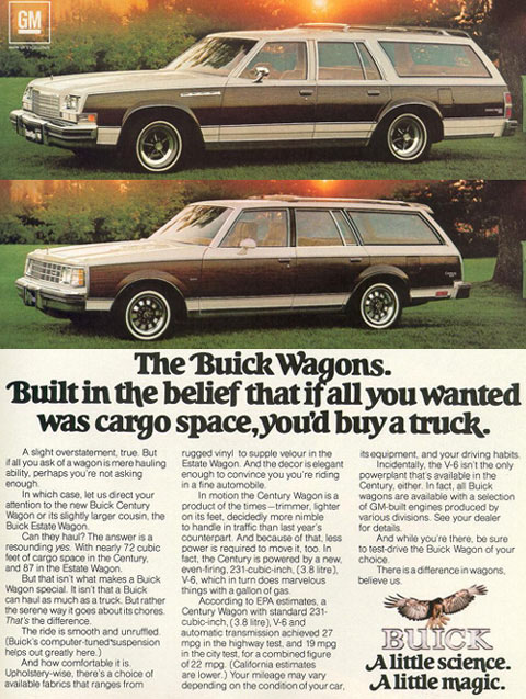 Estate Wagon 1978 (en haut)