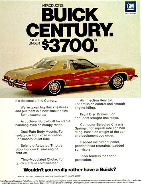 Century Luxus Colonade 1973