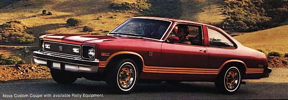 Nova custom coupe Rally 1978