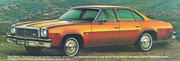 Malibu sedan 1977