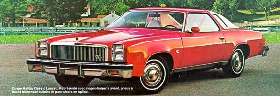 Malibu Classic Landau Coupé 1977 