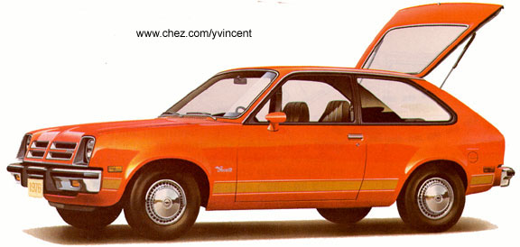  Coupé sport Chevette 1976